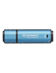 Kingston Technology IronKey Vault Privacy 50 unidad flash USB 16 GB USB tipo A 3.2 Gen 1 (3.1 Gen 1) Azul