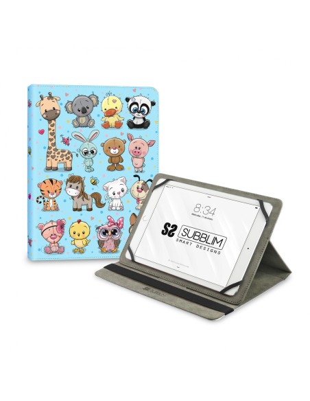 SUBBLIM Trendy 27,9 cm (11") Folio Multicolor