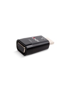 Lindy 38194 adaptador de cable de vÃÂ­deo HDMI tipo A (EstÃ¡ndar) VGA Negro