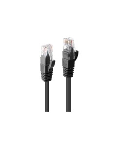 Lindy 48077 cable de red Negro 1 m Cat6 U/UTP (UTP)
