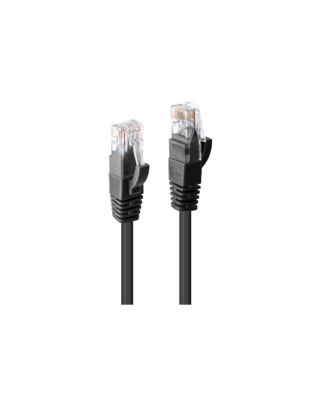 Lindy 48077 cable de red Negro 1 m Cat6 U/UTP (UTP)