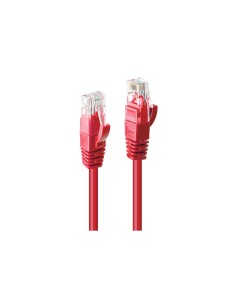 Lindy 48031 cable de red Rojo 0,5 m Cat6 U/UTP (UTP)