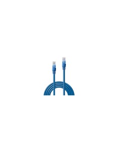 Lindy 48016 cable de red Azul 0,5 m Cat6 U/UTP (UTP) 2