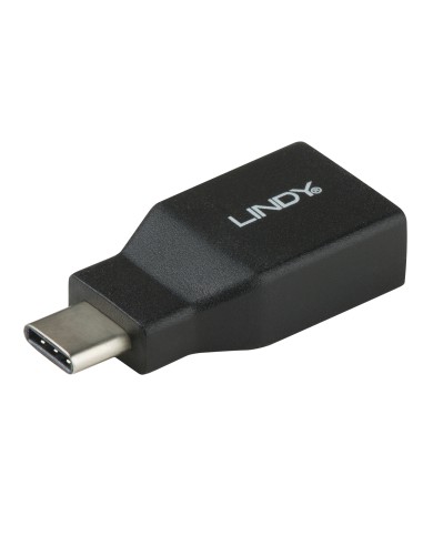 Lindy 41899 cambiador de gÃ©nero para cable USB 3.1-C USB 3.1-A Negro