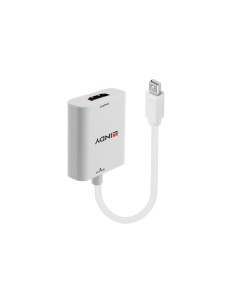 Lindy 41069 adaptador de cable de vÃÂ­deo Mini DisplayPort HDMI tipo A (EstÃ¡ndar) Blanco