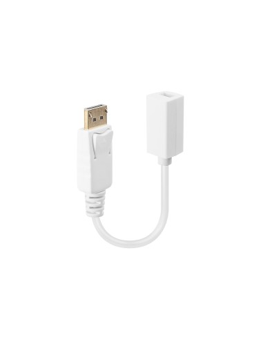 Lindy 41060 adaptador de cable de vÃÂ­deo 0,15 m DisplayPort Mini DisplayPort Blanco