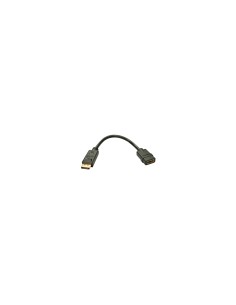 Lindy 41005 adaptador de cable de vÃÂ­deo 0,15 m DisplayPort HDMI Negro 2