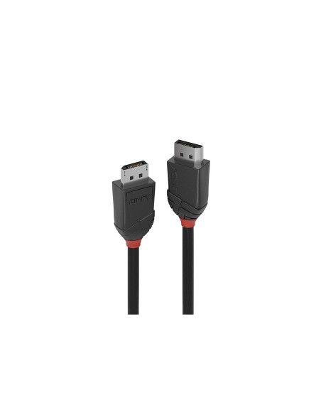 Lindy 36490 cable DisplayPort 0,5 m Negro