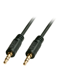 Lindy 35643 cable de audio 3 m 3,5mm Negro