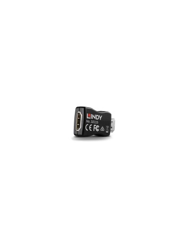 Lindy 32115 cambiador de gÃ©nero para cable HDMI Negro