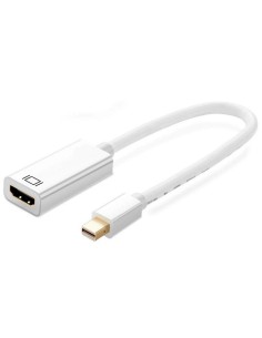 Ewent EC1458 adaptador de cable de vÃÂ­deo 0,15 m Mini DisplayPort HDMI tipo A (EstÃ¡ndar) Blanco