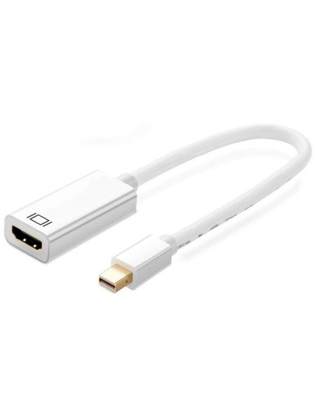 Ewent EC1458 adaptador de cable de vÃÂ­deo 0,15 m Mini DisplayPort HDMI tipo A (EstÃ¡ndar) Blanco