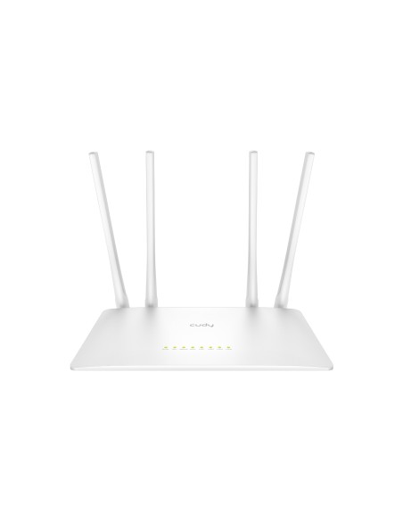 Cudy WR1200 router inalÃ¡mbrico Ethernet rÃ¡pido Doble banda (2,4 GHz / 5 GHz) Blanco