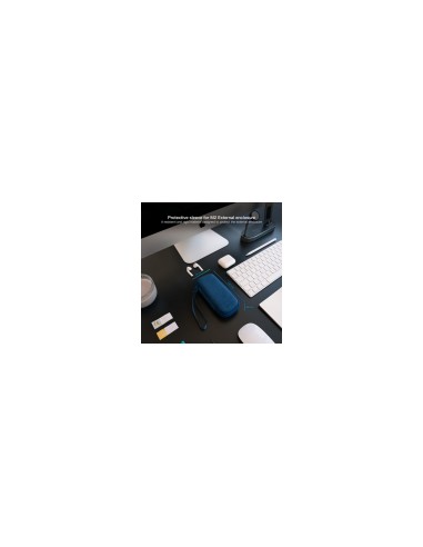 TooQ Estuche Protector para Caja Externa M2, Azul PacÃÂ­fico