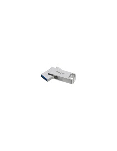 PNY DUO LINK unidad flash USB 128 GB USB Type-A / USB Type-C 3.2 Gen 1 (3.1 Gen 1) Acero inoxidable 2