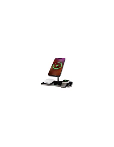 Intenso MB13 Auriculares, Smartphone, Reloj inteligente Negro USB Cargador inalÃ¡mbrico Carga rÃ¡pida Interior