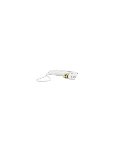 Mobilis 001234 cable antirrobo Blanco 1,8 m