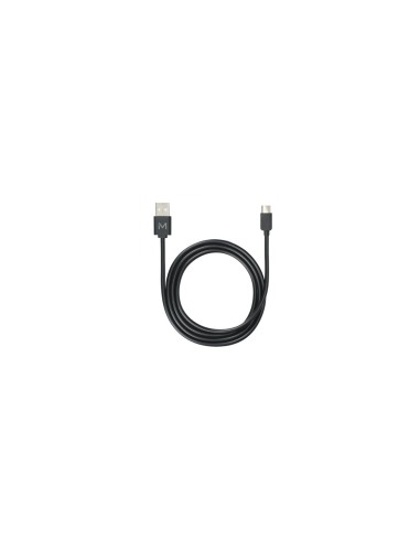 Mobilis 001278 cable USB 1 m USB A USB C Negro