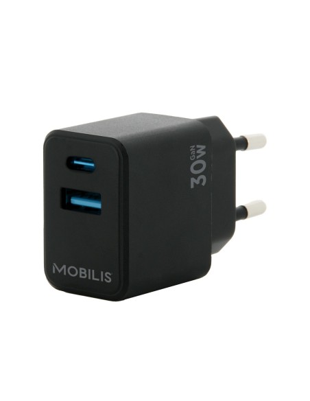 Mobilis 001362 cargador de dispositivo mÃ³vil Universal Negro Corriente alterna Auto