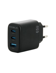 Mobilis 001364 cargador de dispositivo mÃ³vil Universal Negro Corriente alterna Auto