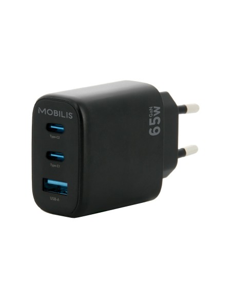 Mobilis 001364 cargador de dispositivo mÃ³vil Universal Negro Corriente alterna Auto