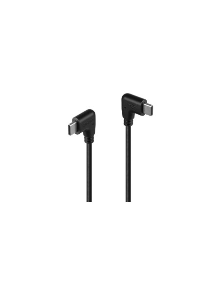 Lindy 32008 cable USB USB 2.0 0,5 m USB C Negro