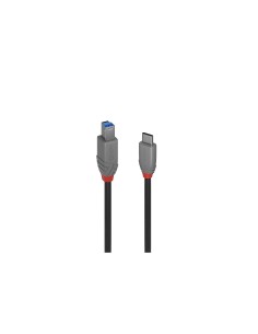 Lindy 36666 cable USB USB 3.2 Gen 1 (3.1 Gen 1) 1 m USB C USB B Negro