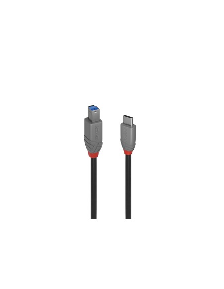 Lindy 36666 cable USB USB 3.2 Gen 1 (3.1 Gen 1) 1 m USB C USB B Negro