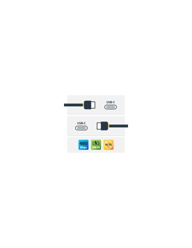 StarTech.com Cable de Carga USB-C Blanco de 1m - Cable UCB Tipo C de Carga para Ordenador PortÃ¡til - PD de 60W 3A - Cable de Tr