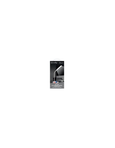 Celly WLLIGHT10WWH cargador de dispositivo mÃ³vil Smartphone Blanco USB Cargador inalÃ¡mbrico Interior
