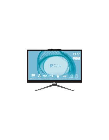 MSI Pro AP222T 13M-217ES All-in-One PC IntelÂ® PentiumÂ® Gold G7400 54,6 cm (21.5") 1920 x 1080 Pixeles Pantalla tÃ¡ctil PC todo