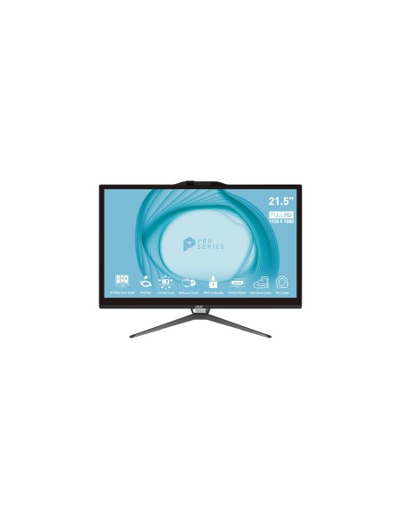 MSI Pro AP222T 13M-217ES All-in-One PC IntelÂ® PentiumÂ® Gold G7400 54,6 cm (21.5") 1920 x 1080 Pixeles Pantalla tÃ¡ctil PC todo