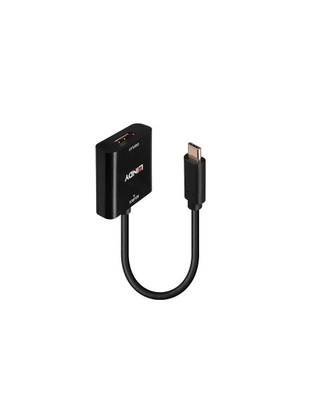 Lindy 43269 Adaptador grÃ¡fico USB 3840 x 2160 Pixeles Negro