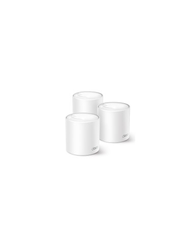 TP-Link Deco X50 (3-pack) Doble banda (2,4 GHz / 5 GHz) Wi-Fi 6 (802.11ax) Blanco Interno