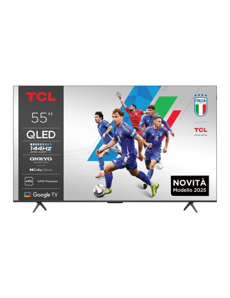TCL P8K 55P8K Televisor 139,7 cm (55") 4K Ultra HD Smart TV Wifi MetÃ¡lico 350 cd / mÂ²