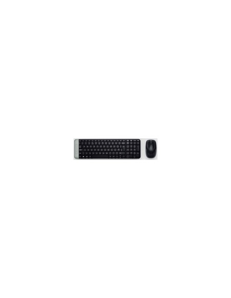 LOGITECH MK220 TECLADO Y RATON EN INGLES WIRELESS NEGRO 920-003161