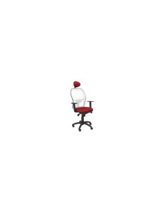 SILLA JORQUERA MALLA BLANCA CABECERO FIJO ASIENTO BALI GRANATE 15SBBALI933C