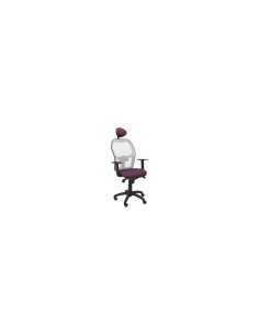 SILLA JORQUERA MALLA GRIS CABECERO FIJO ASIENTO BALI MORADO 15SGRBALI760C