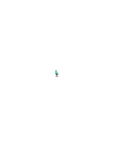 SILLA JORQUERA MALLA VERDE CABECERO FIJO ASIENTO BALI AZUL 15SVBALI229C
