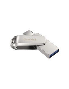 SanDisk Ultra Dual Drive Luxe Memoria flash 64GB USB Type-A Type-C 3.2 Gen 1 Acero inoxidable SDDDC4-064G-G46 2