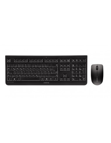CHERRY DW 3000 teclado RF inalÃ¡mbrico QWERTZ AlemÃ¡n Negro