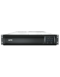 APC Smart-UPS LCD RM with SmartConnect LÃÂ­nea interactiva 2200VA, 1980 W, 9 salidas AC (2U) Negro, Metalico
