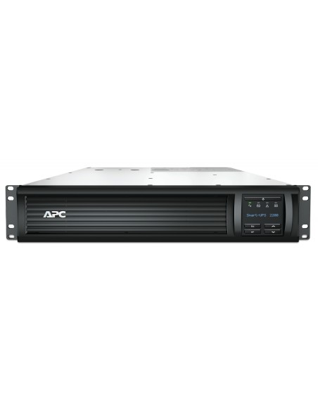 APC Smart-UPS LCD RM with SmartConnect LÃÂ­nea interactiva 2200VA, 1980 W, 9 salidas AC (2U) Negro, Metalico