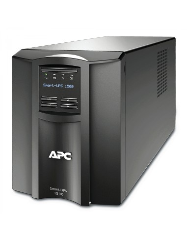 APC sistema de alimentaciÃ³n ininterrumpida (UPS) LÃÂ­nea interactiva 1500 VA, 1000 W, 8 salidas AC Negro