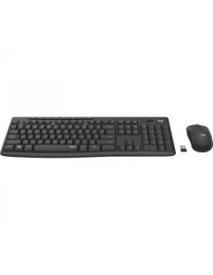 Logitech MK295 Silent Wireless Combo teclado RF inalÃ¡mbrico QWERTY Internacional de EE.UU. Negro 2