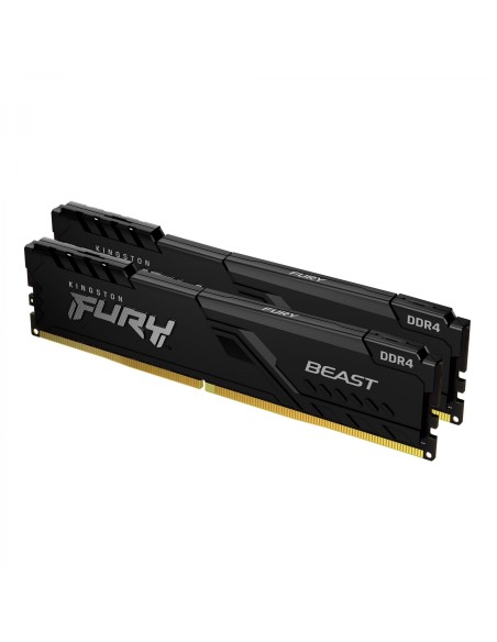 HyperX Fury Beast memoria dimm 16gb 2 x 8gb ddr4 3600mhz negro