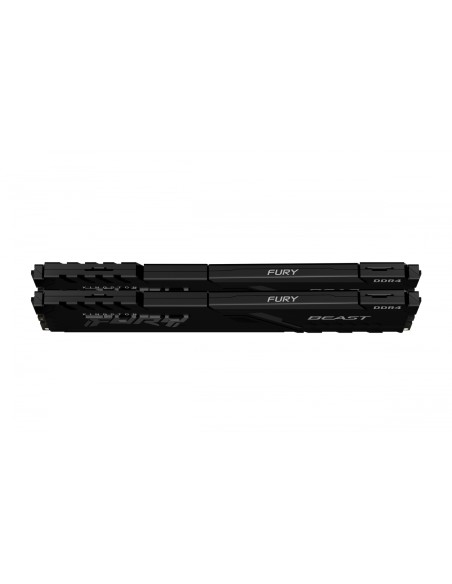 HyperX Fury Beast memoria dimm 16gb 2 x 8gb ddr4 3600mhz negro