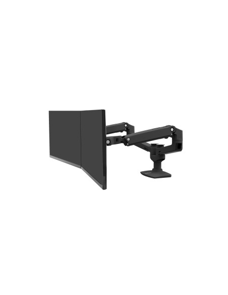 Ergotron LX Series soporte para monitor 27P Abrazadera/Atornillado Negro