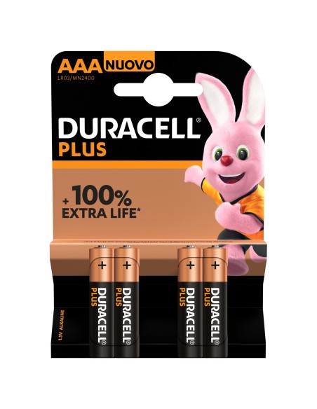 Duracell Plus 100 BaterÃÂ­a de un solo uso AAA Alcalino