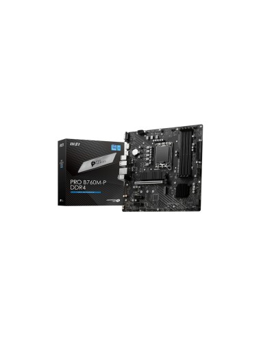 MSI PRO B760M-P DDR4 placa base Intel B760 LGA 1700 micro ATX